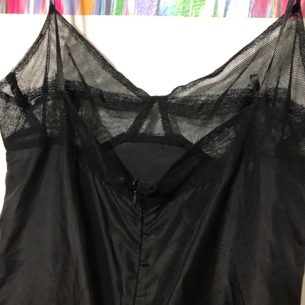 Derek Lam black 100% silk slip, nightgown - Picture 7 of 9